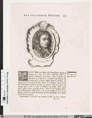 Bildnis Jean-François I Millet, gen. Francisque