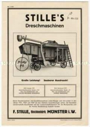 Dreschmaschinen