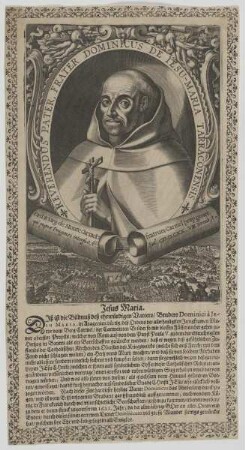 Bildnis des Dominicus de Iesu-Maria