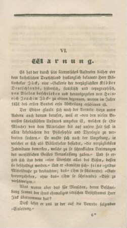 83-86 Warnung
