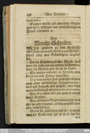 Von Bericht-Schreiben.