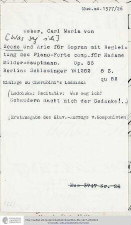 Was sag ich