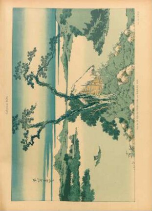 [Paysage. - Vue du Foujiyama, par Hokusai]