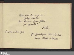 Bl. 60. Schnorr, Marie