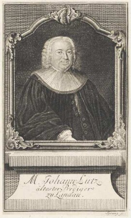 Bildnis des Johann Lutz