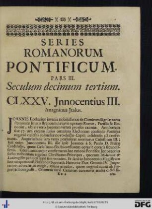 Seculum XIII.