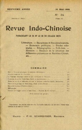 30 Mai 1906. No 34