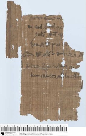 Demotischer Papyrus, Brief