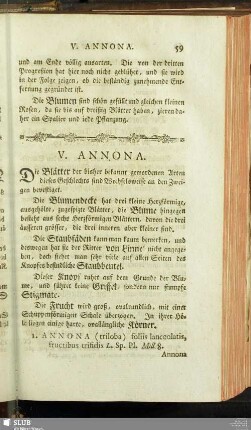V. Annona