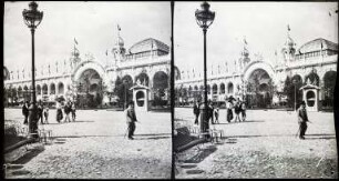 Paris, Weltausstellung 1900, Marsfeld, "Palais des Tissus"