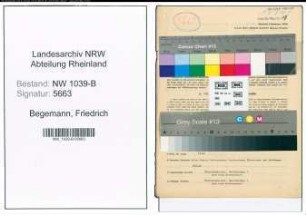 Entnazifizierung Friedrich Begemann , geb. 09.08.1891 (Polizist)