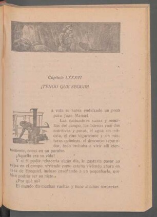 Capítulo LXXXVI - ¡Tengo que seguir!