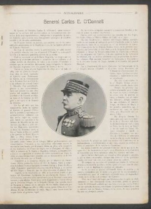 General Carlos E. O'Donnell