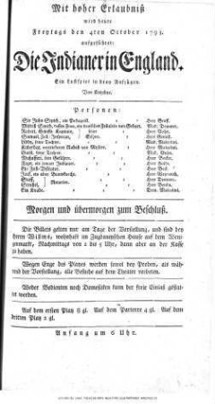 Die Indianer in England