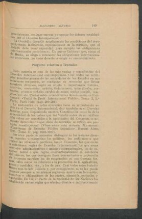 Proyecto relativo a Tratados