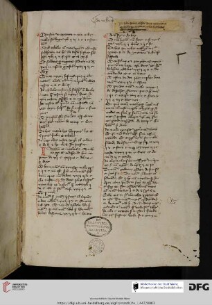 Repertorium utriusque iuris P. II, Buchst. I-Z