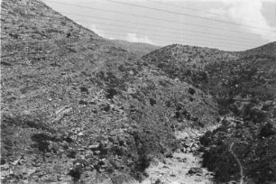 Kidrontal : Das Kidrontal in Jerusalem.