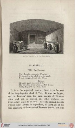 Chapter II: Veii - the cemetery