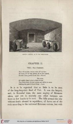 Chapter II: Veii - the cemetery