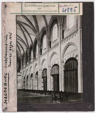 Magdeburg: Liebfrauenkirche, Inneres gegen Nordwesten