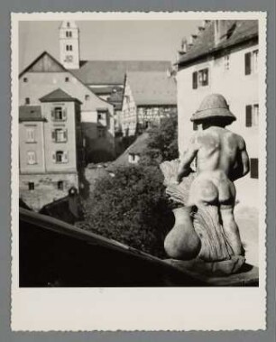 Am neuen Schloss in Meersburg