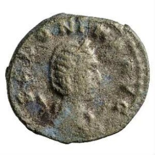 Münze, Antoninian, 257 - 258 n. Chr.