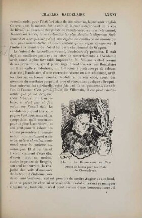 XL. Le Baudelaire au Chat