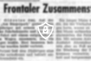 Frontaler Zusammenstoß