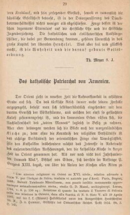 29-48 Das katholische Patriarchat von Armenien