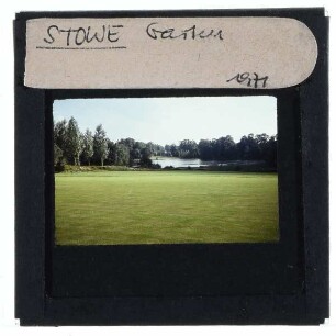 Stowe, Gartenanlage