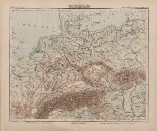 Mitteleuropa Übersicht der Bodenverhältnisse