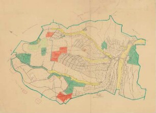 Lageplan der Gemarkung Trupbach