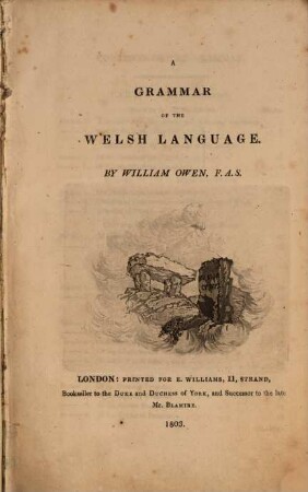 A grammar of the welsh language