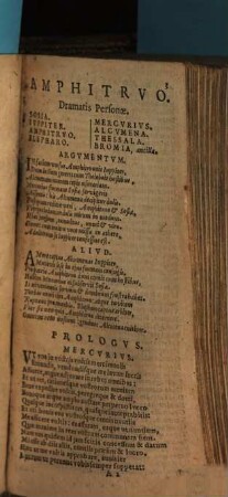 M. Accii Plauti comoediae superst. XX : ad doctißim. virorum editiones repraesentatae