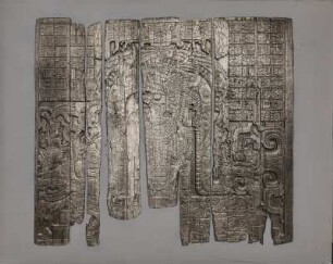 Reliefplatte der Maya-Kultur (Sammlung Richard Wegner 1869/1931)