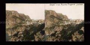 Blick von der Landspitze Punta Tragara auf Capri