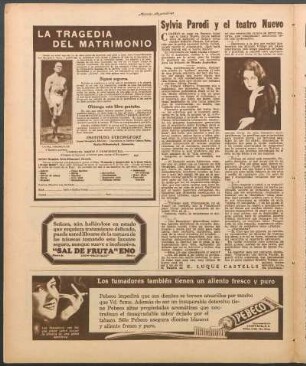 Sylvia Parodi y el teatro Nuevo