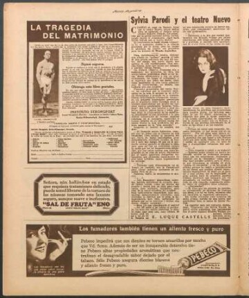 Sylvia Parodi y el teatro Nuevo