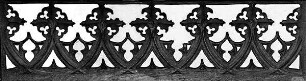 Füllungsbrett - Gestühl der Marienkirche (sekundär montiert)