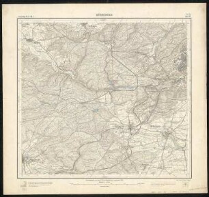 Meßtischblatt [7220] : Möhringen, 1899 : Möhringen. - 1:25000. - Stuttgart, 1899. - 1 Kt.