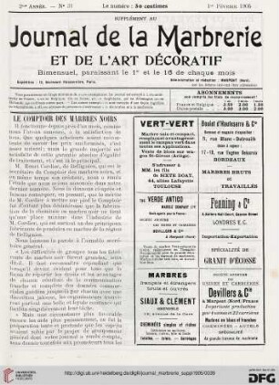 No. 31 (1er Février 1905)