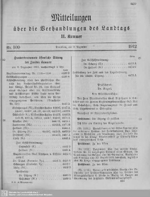109. Sitzung