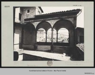 Palazzo Tribunale, Loggia, Siena