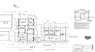 Schwäbisch Hall: Bm Werkstatt, Dienst- und Sozialgebäude / Querschnitt Nebengeb.