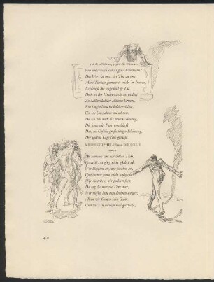 Faust, Mephistopheles und die Dreie