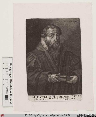Bildnis Paul Heidenreich (Hederich)