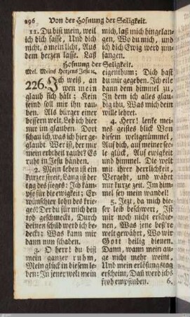 Von der Hofnung der Seligkeit.