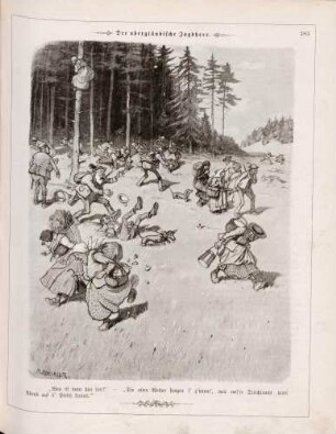 "Der abergläubische Jagdherr"