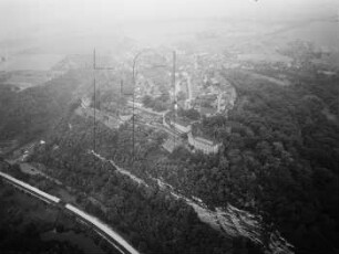 Dornburg/Saale : Blickrichtung Westen
