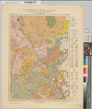 Karte der politischen und administrativen Einteilung der heutigen preußischen Rheinprovinz für das Jahr 1789, Blatt IV: Köln